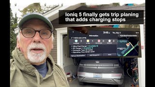 The Ioniq 5 has new trip planning software that adds charging stops