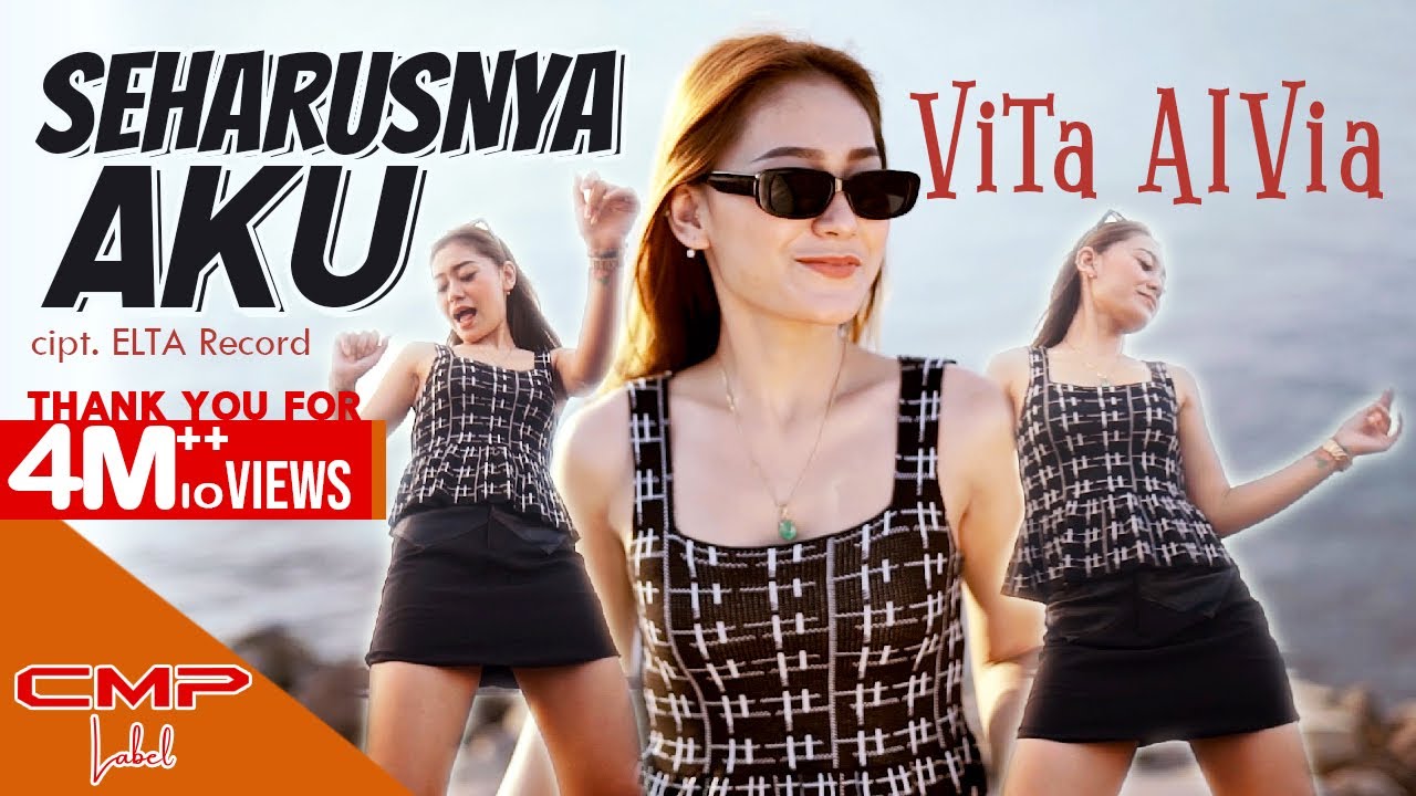 Vita Alvia   Seharusnya Aku  DJ REMIX UP AND DOWN VIRAL TIKTOK 2023 OFFICIAL MUSIC VIDEO