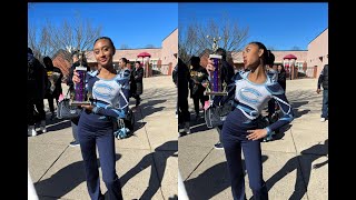Dhiya - CHS POMS Team - MCPS Pompons Division III County Championship.