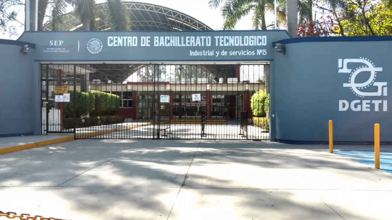 Página del CBTis 15 Instalaciones del