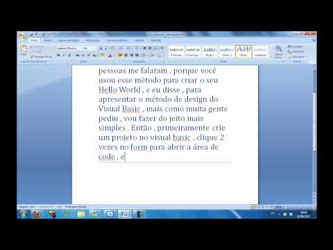 [VISUAL BASIC] Video Aula #1 Retry Modo facil .