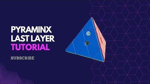 Pyraminx last layer tutorial | Pyraminx cube tutorial #shorts