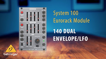 Behringer System 100 – 140 Dual Envelope and LFO Eurorack Module
