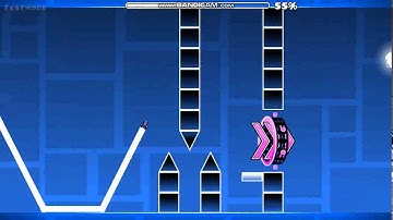 Full Insane Demon layout (noclip)  (Geometry Dash 2.1)