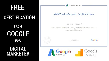 Is Google Ads display certification free?
