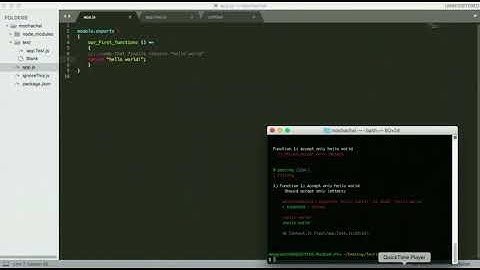 JavaScript Mocha and Chai Testing; See how it works in 2 minutes!