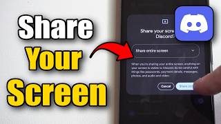 How to Share your Screen on Discord using your Android Phone or iPhone (Easy Method)