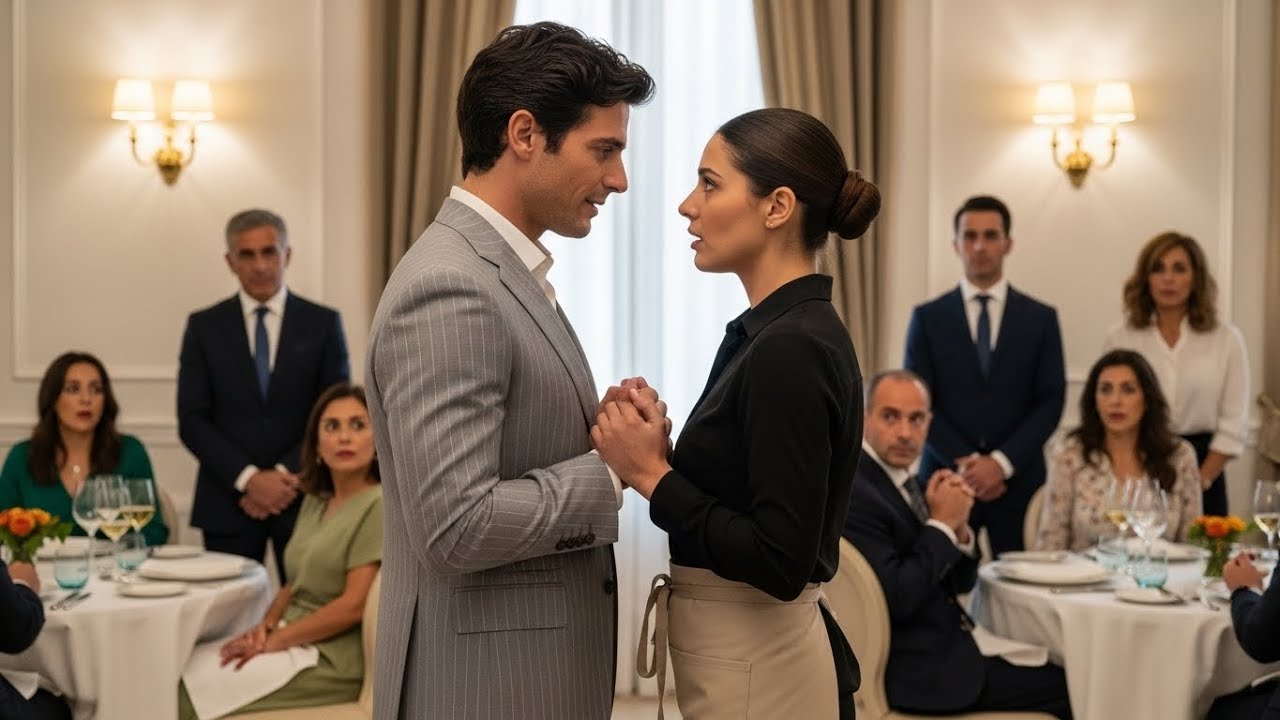 UM DESAFIO ESTRANHO, UMA ESCOLHA CORAJOSA — A GARÇONETE QUE SURPREENDEU UM MILIONÁRIO