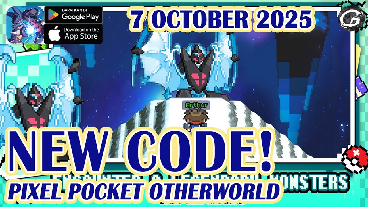 🎁 NEW CODE Pixel Pocket Otherworld Giftcode & Redeem Code 7 October ...