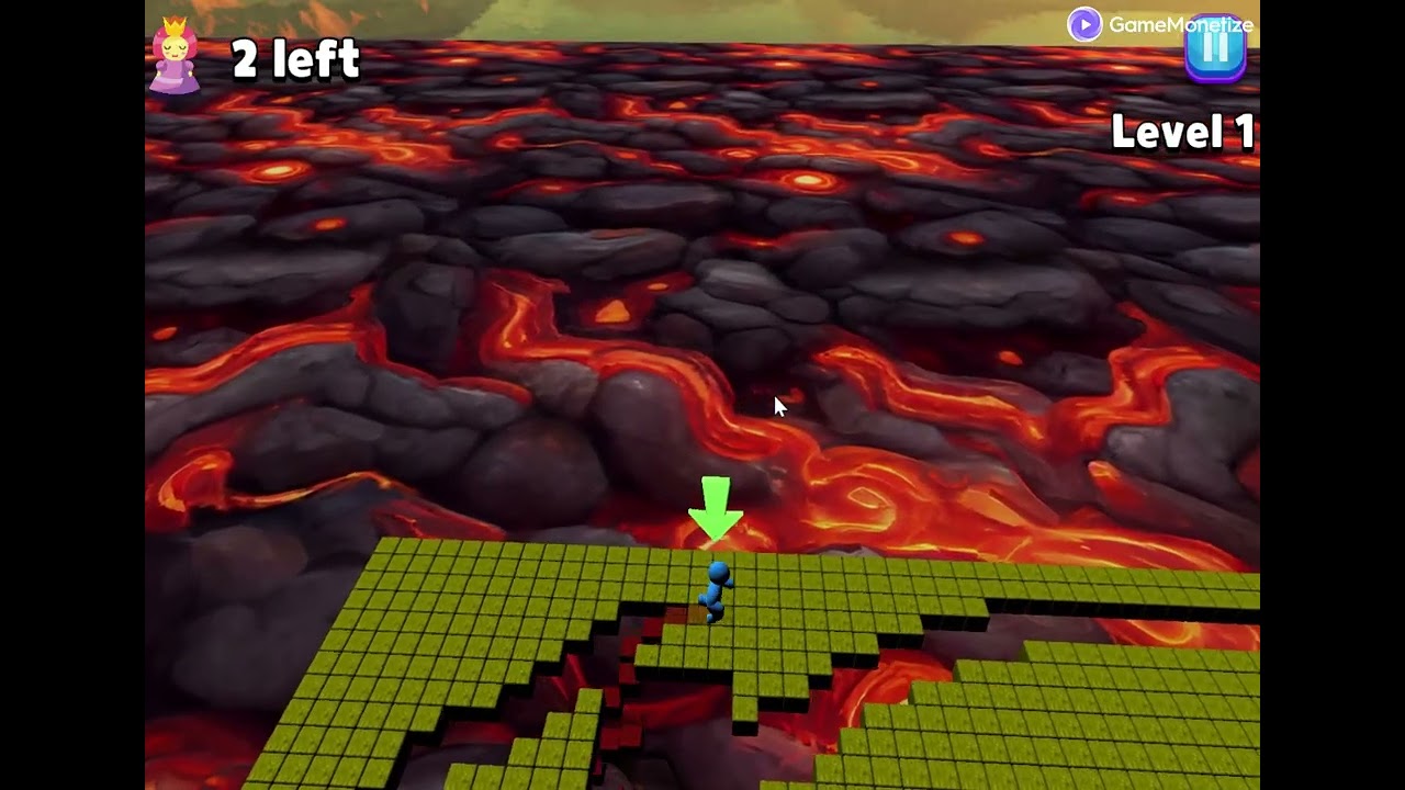 Crazy Fall Rush 3D Walkthrough