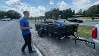 NC Trailers: Big Tex 35SV Landscape / Utility Trailers