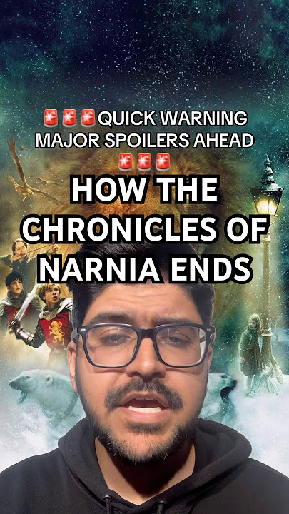 How Narnia Ends #narnia