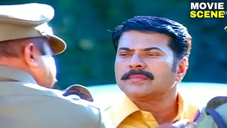 വഴി മാറി നിൽക്കടാ അങ്ങോട്ട് | Mammootty Malayalam Movie scene | Roudram