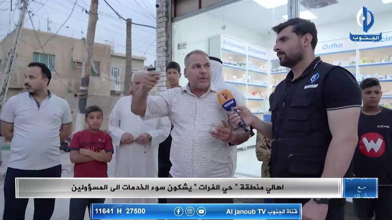 احد وجهاء منطقة حي الفرات:شركة تابعة لاحد المجمعات السكنية تجاوزت على حقنا من الكهرباء شاهد التفاصيل