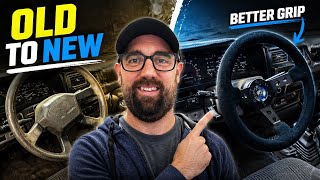 How to Install a Steering Wheel in Your Nissan Hardbody (D21)