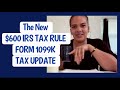 The New IRS $600 Rule | 1099K FORM - EXCEPTIONS &amp; WHAT COUNTS; TAX YEAR UPDATES; Watch B4 you file