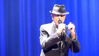 Leonard Cohen - Everybody Knows - Centre Bell, Montreal - 28-11-2012