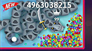 I Am A New World record Score Achieve on Snake.io snake Game | The New highest Score This Snake.io 🐍