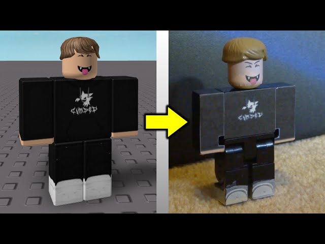 Custom Roblox Avatar Figure Personalized 3D Printed Roblox 