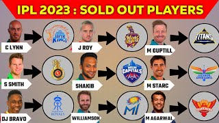 IPL 2023 - Top 10 Players New IPL Team Before IPL Auction