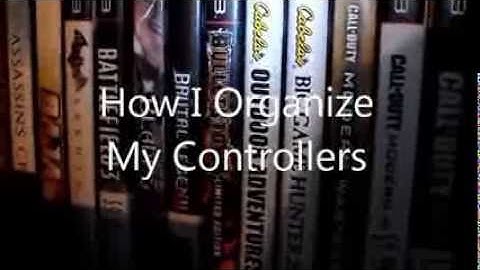 How To Organize Extra Controllers
