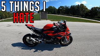 5 Things I HATE About My 2023 S1000RR!!