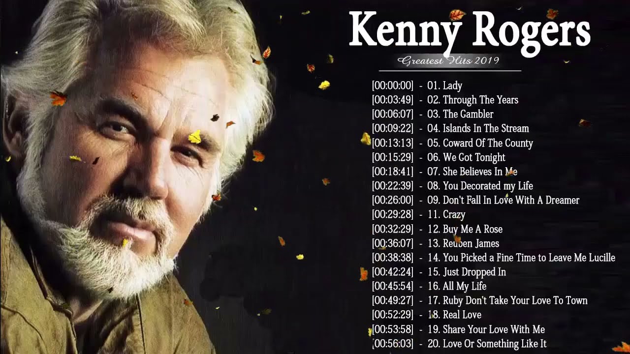 youtube kenny rogers through the years