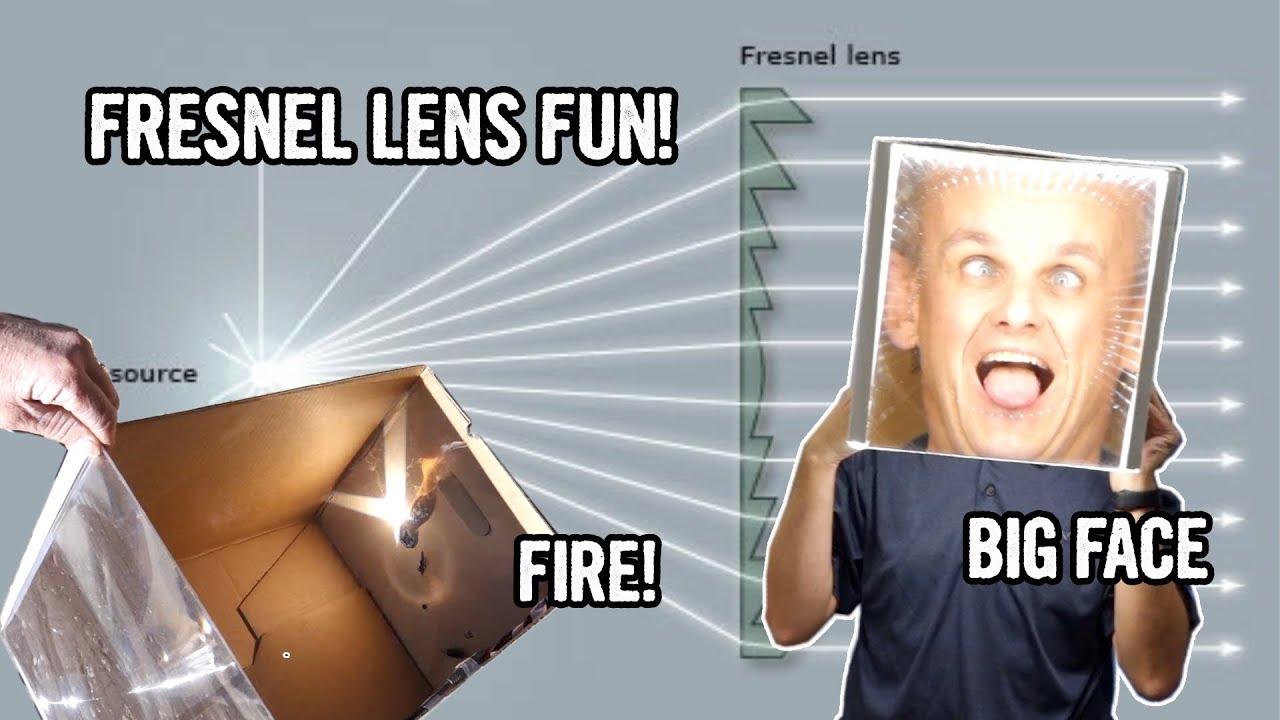 Fun with Fresnel lenses: building a big face box (and setting things on ...