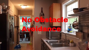 DJI Spark Indoor Flying Obstacle Avoidance Off Round 2