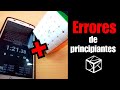 5 ERRORES de Speedcubers PRINCIPIANTES