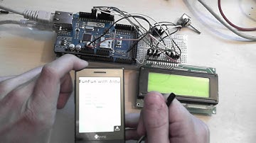 Arduino MEGA with Ethernet Shield and LCD display