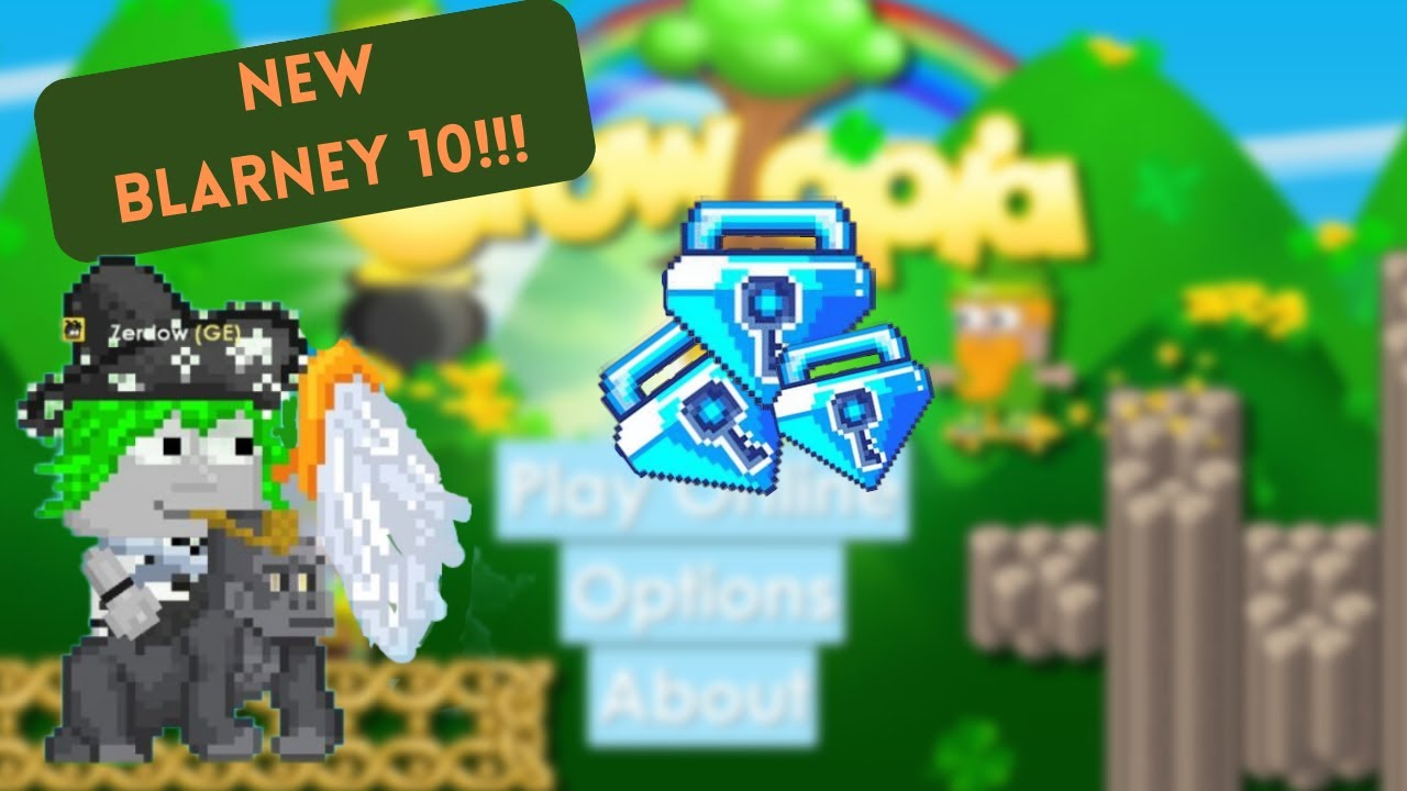 NEW BLARNEY NEW PRIZE?! St. Patrick 2023 feature BLARNEY 10 | Growtopia