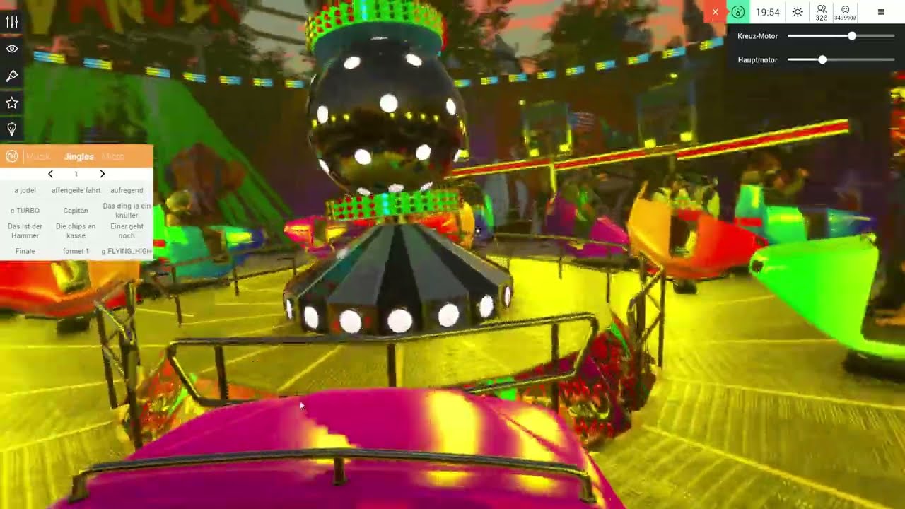 Virtual Rides III Gameplay | Break Dance(r) | Huss | Onride mit Rekommandage