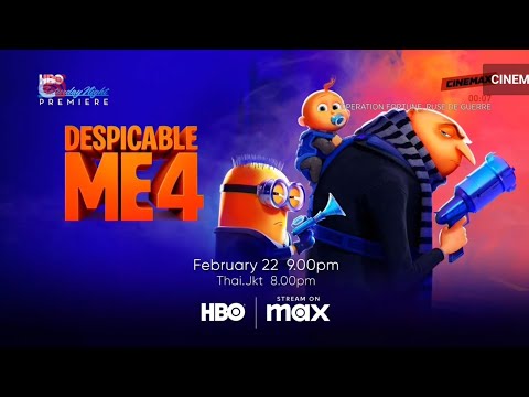 [Promo] Cinemax Asia - HBO Asia/Saturday Night Premiere (February/2025): Despicable Me 4 (2024)
