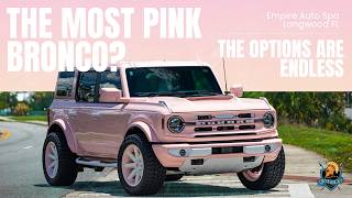 The most pink bronco?