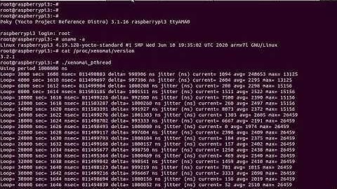 Xenomai POSIX run app