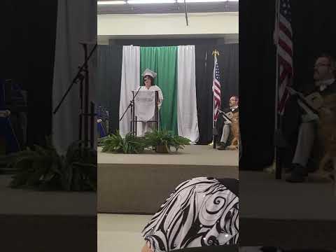 Grove City Christian Academy Graduation 2022 Student Speech by Elizabeth Fisher: Safety Third