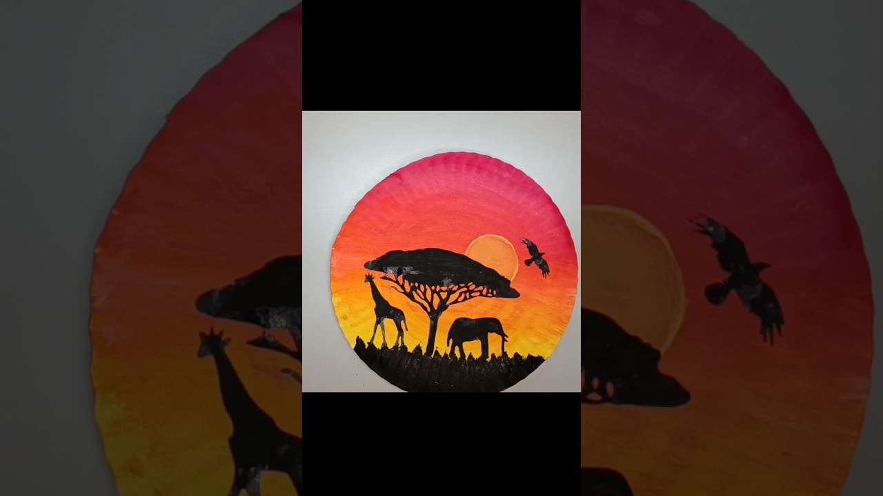 Savana africana. Vídeo completo, explicadinho, no canal #arteafro #arteafricana