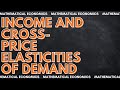Income & Cross-Price Elasticities of Demand Explained | Schaum’s Mathematical Economics Chapter 6