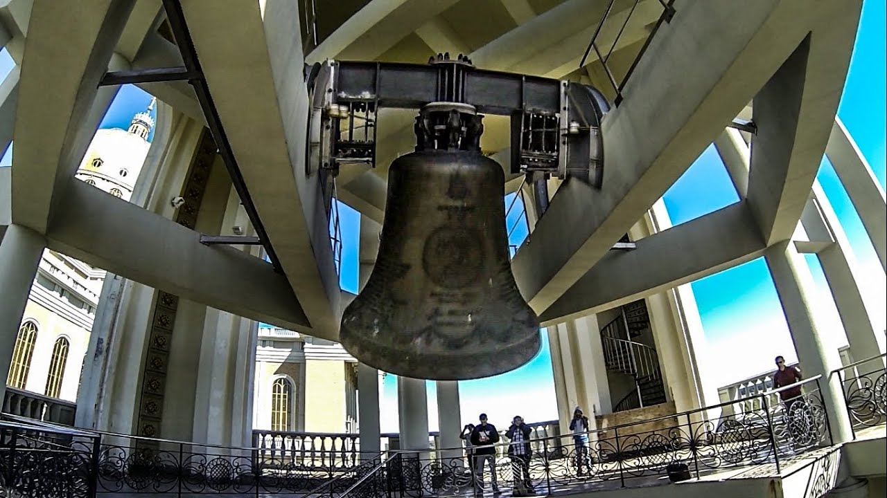 Największy dzwon w Polsce - Dzwon Maryja Bogurodzica w Licheniu