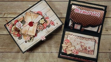 Embellishing Mini Album Covers & Pages