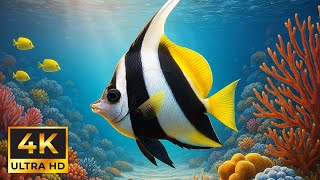 😌 Ultimate Deep Sleep Ocean 4K Live Wallpaper | Tranquil Coral Ambience