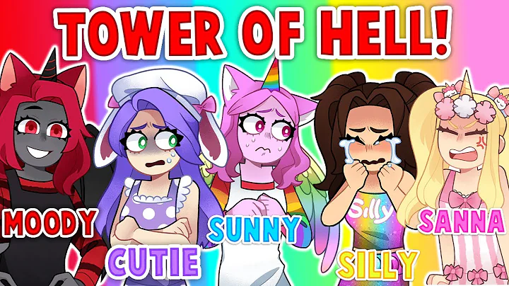 The Most CHAOTIC Tower Of Hell With FRIENDS! (Robl...