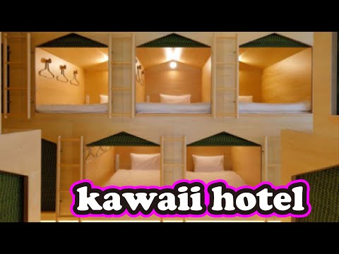 Japanese Prettiest Capsule Hotel 😃 Staying at a $28.0 |  MAJA HOTEL KYOTO