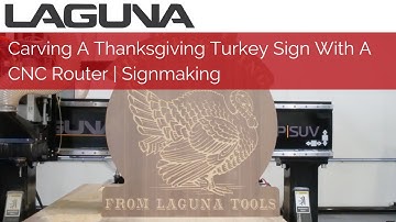 Carving A Thanksgiving Turkey Out Of Walnut With A CNC Router | Sign Making