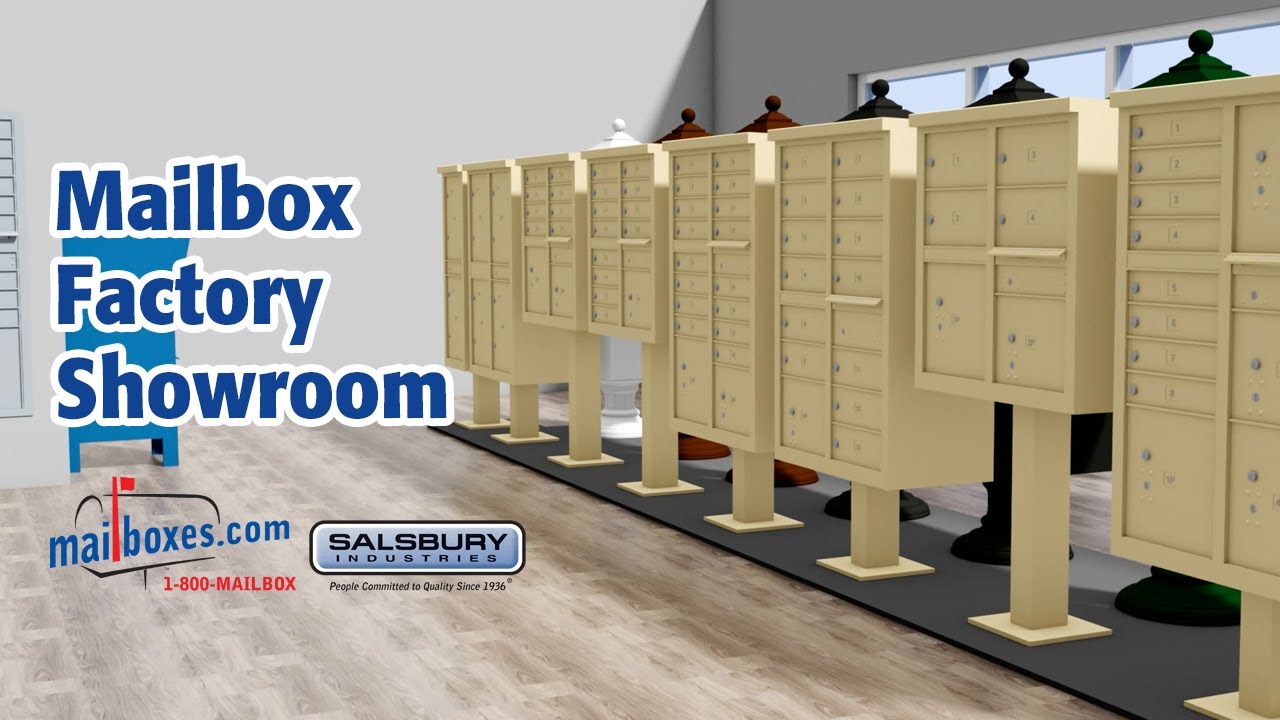 Mailboxes.com Factory Showroom-Animated Walkthrough