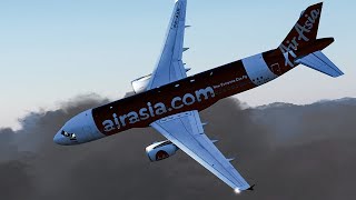 Disaster Over Indonesia | Falling at Over 20,000 Feet per Minute MidFlight | AirAsia Flight 8501