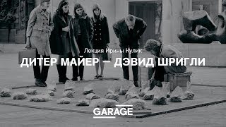 Лекция Ирины Кулик «Дитер Майер — Дэвид Шригли»