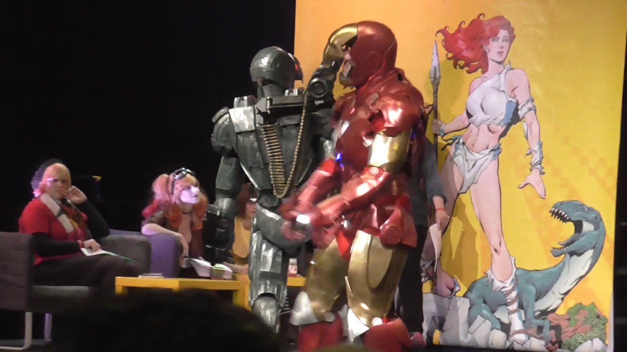 Iron Man Mk6 And War Machine Mk1 Cosplay Gcc 2016 3d Printed