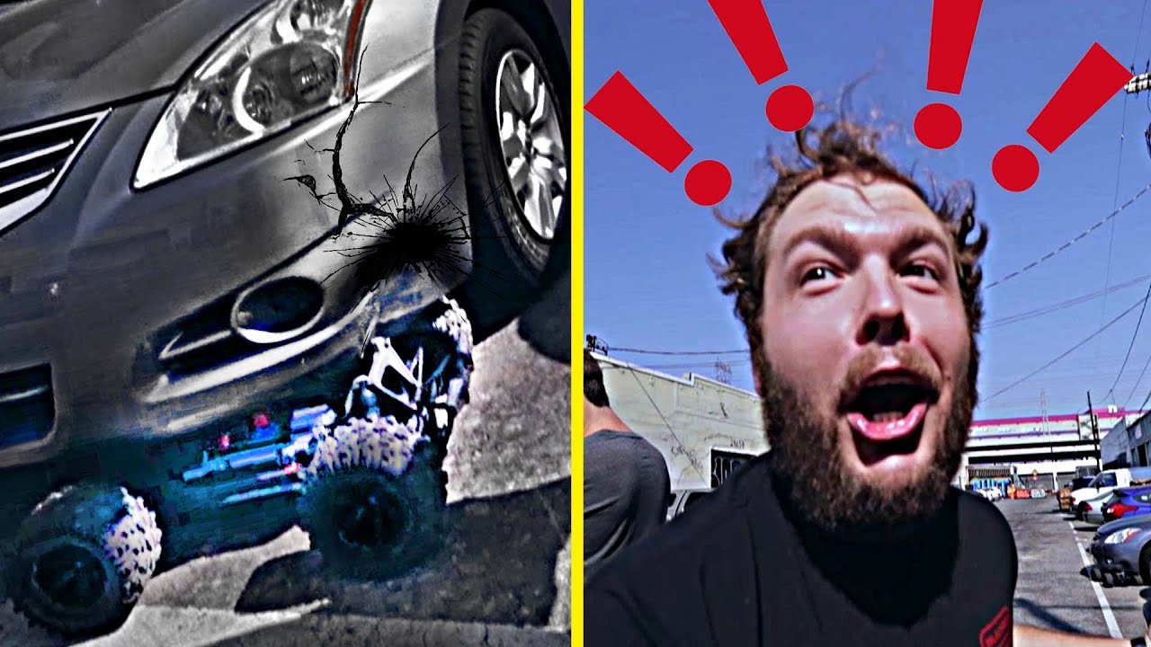 video phone beyonce mp3 RC Crashed into A Car! (Traxxas X-Maxx)